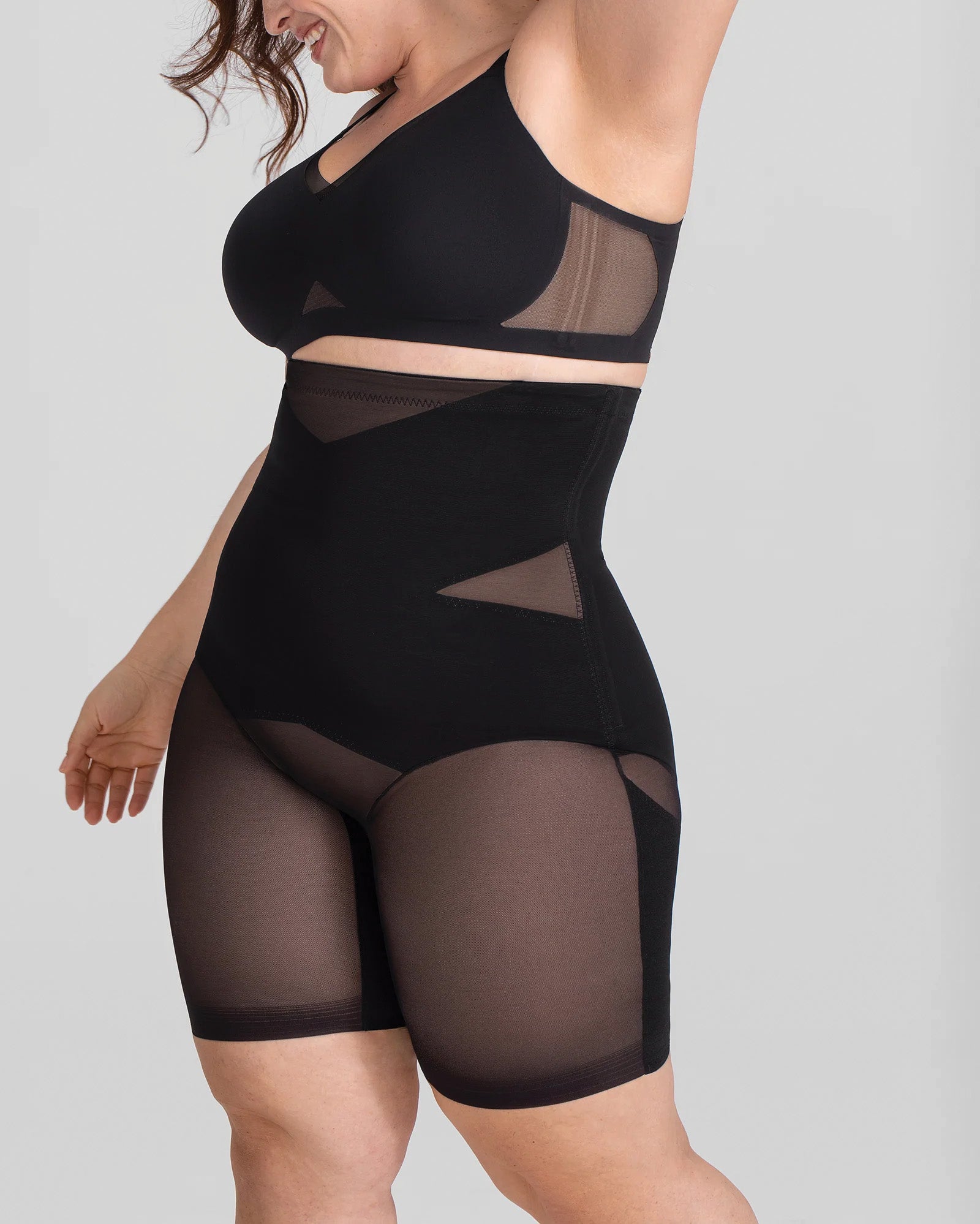 Gaine Short Amincissante Taille Haute